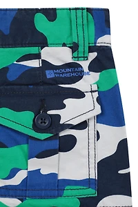 Camo Cargo Kids Shorts