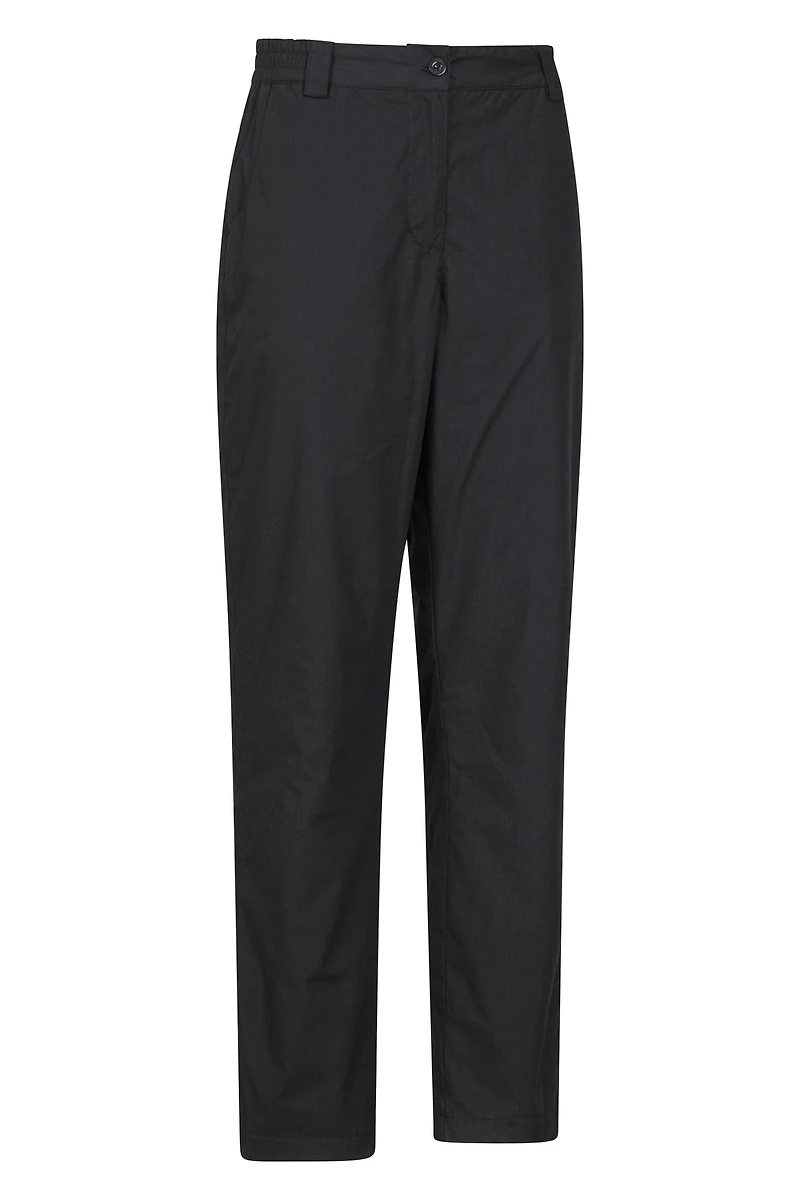 Trek II Womens Fleece Lined Short Length Pants