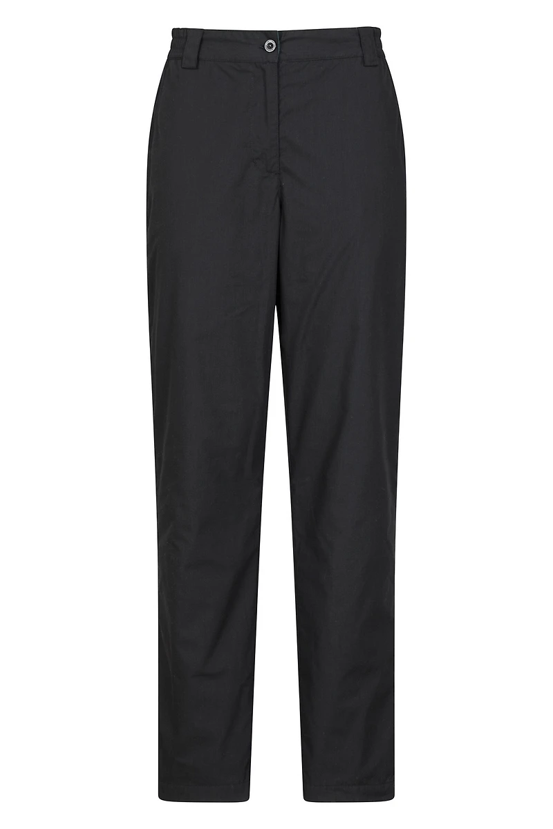 Trek II Womens Fleece Lined Short Length Pants