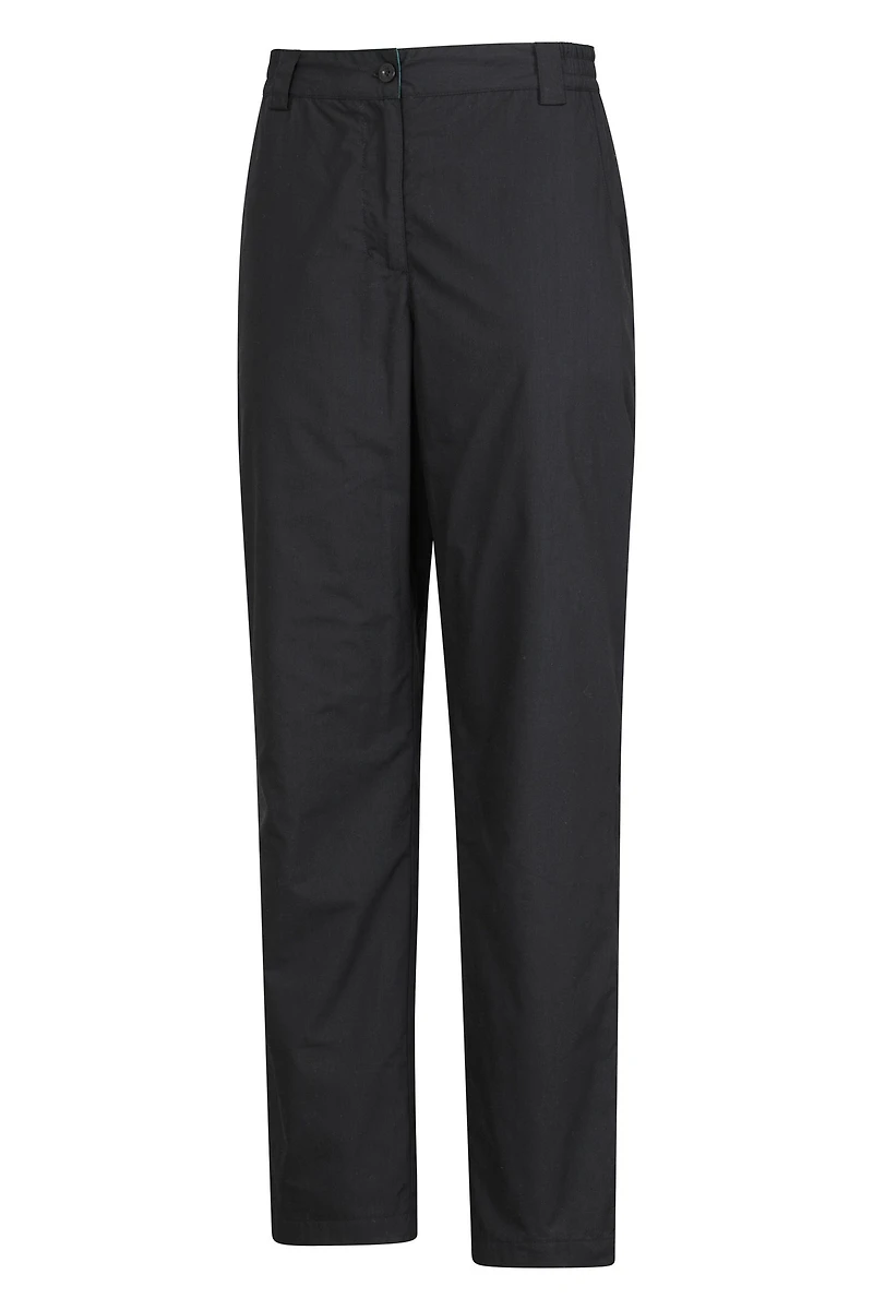 Trek II Womens Fleece Lined Short Length Pants