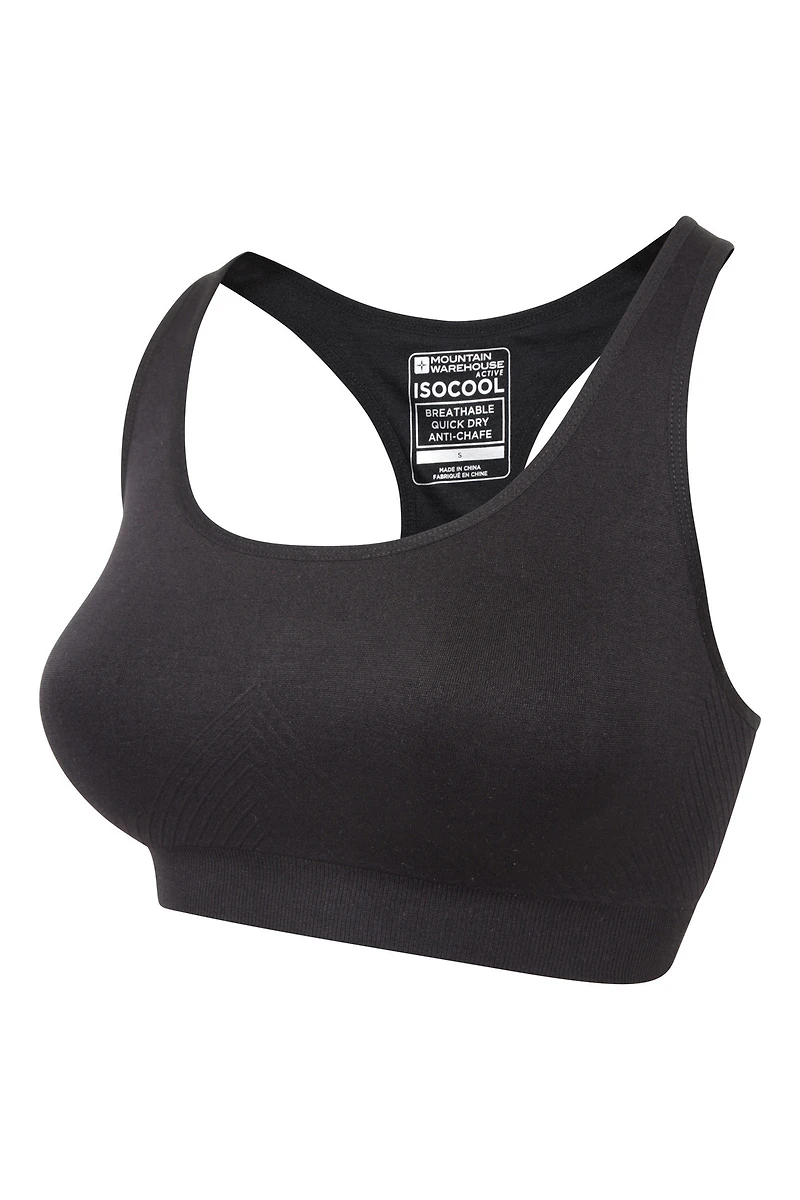 Womens Anti-chafe Seamless Bra