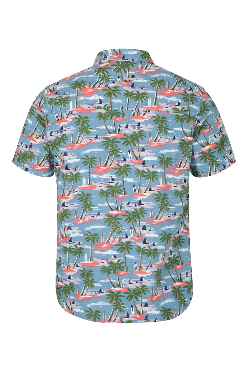 Hawaiian Short Sleeve Mens Shirt