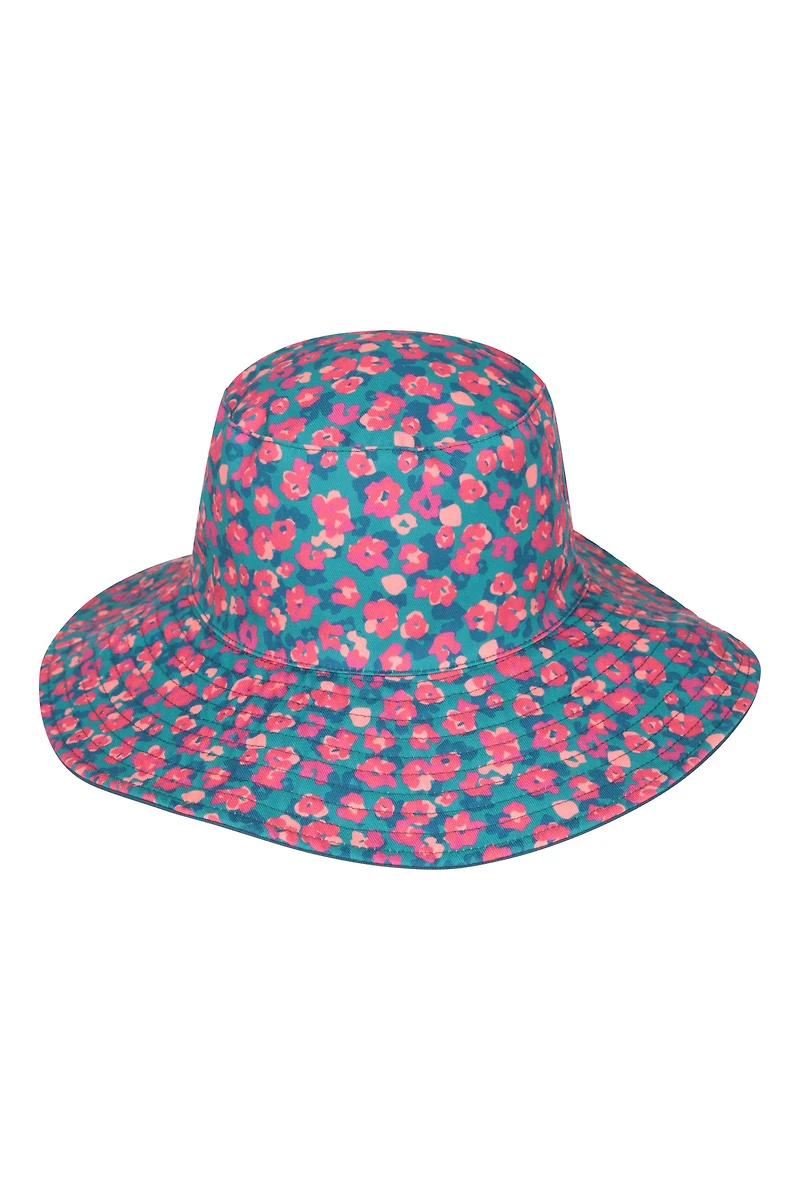 Reversible Womens Printed Sun Hat