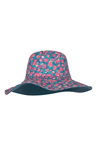 Reversible Womens Printed Sun Hat