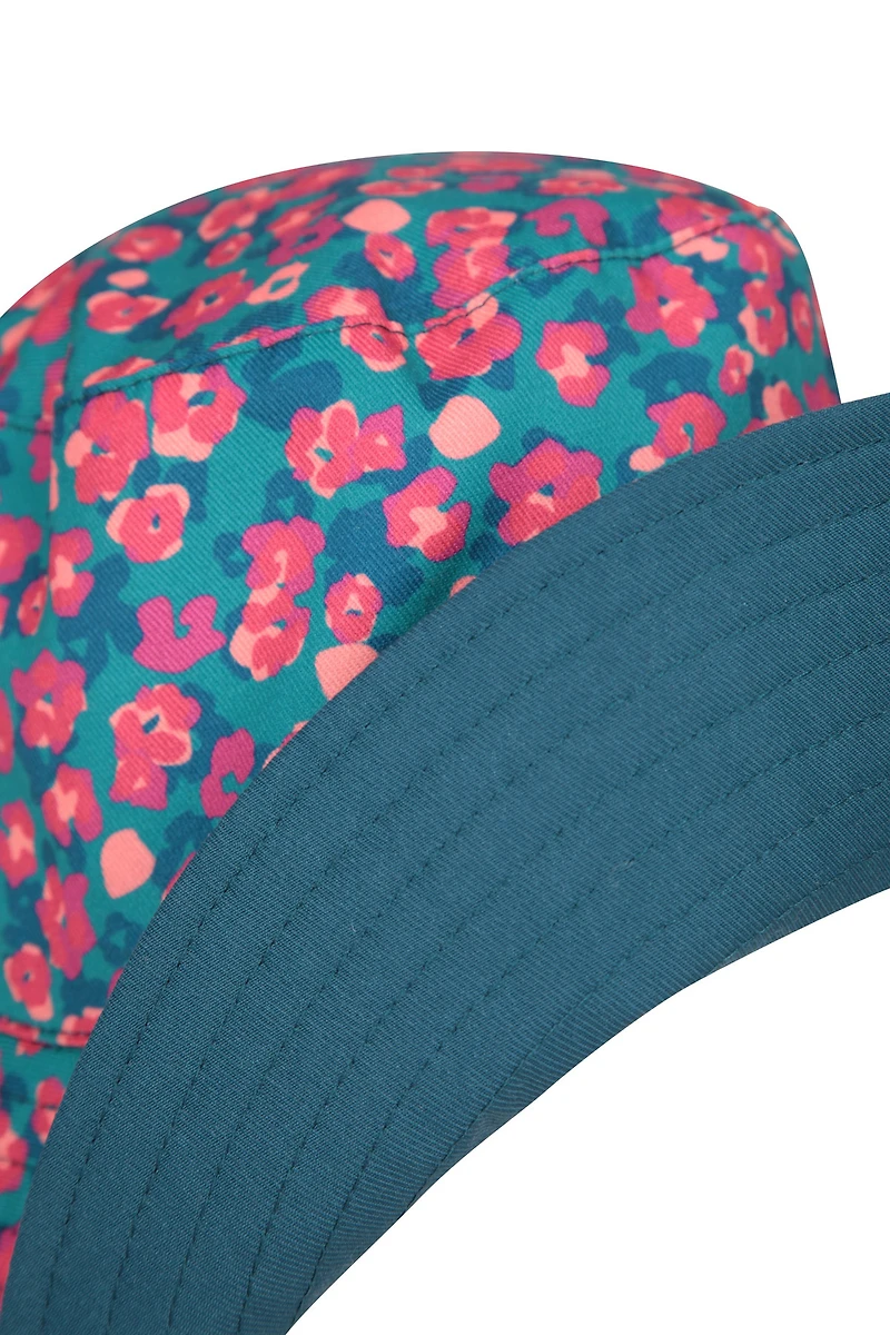 Reversible Womens Printed Sun Hat