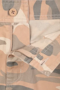 Mens Camo Cargo Shorts