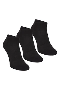 Cross The Line Mens Isocool Sneaker Socks 3-Pack