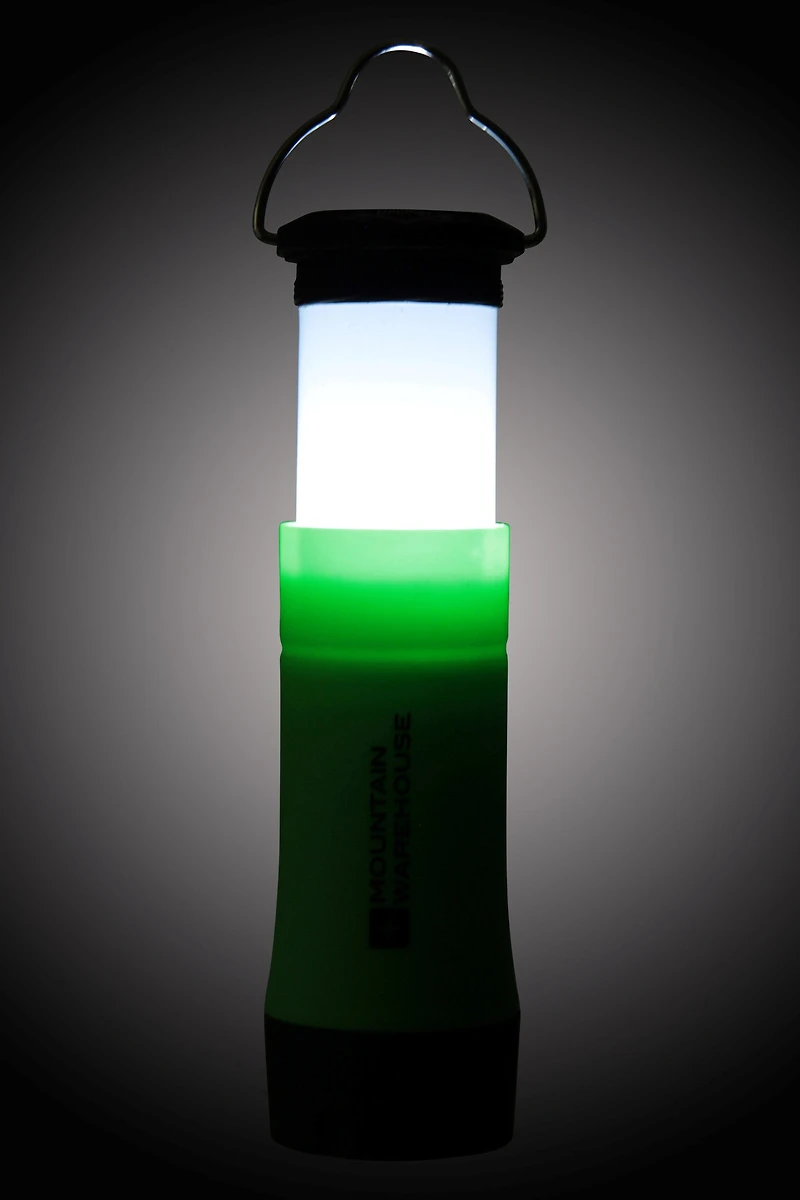 2-in-1 Rubber Flashlight