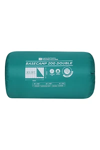 Basecamp 200 15°C Double Sleeping Bag