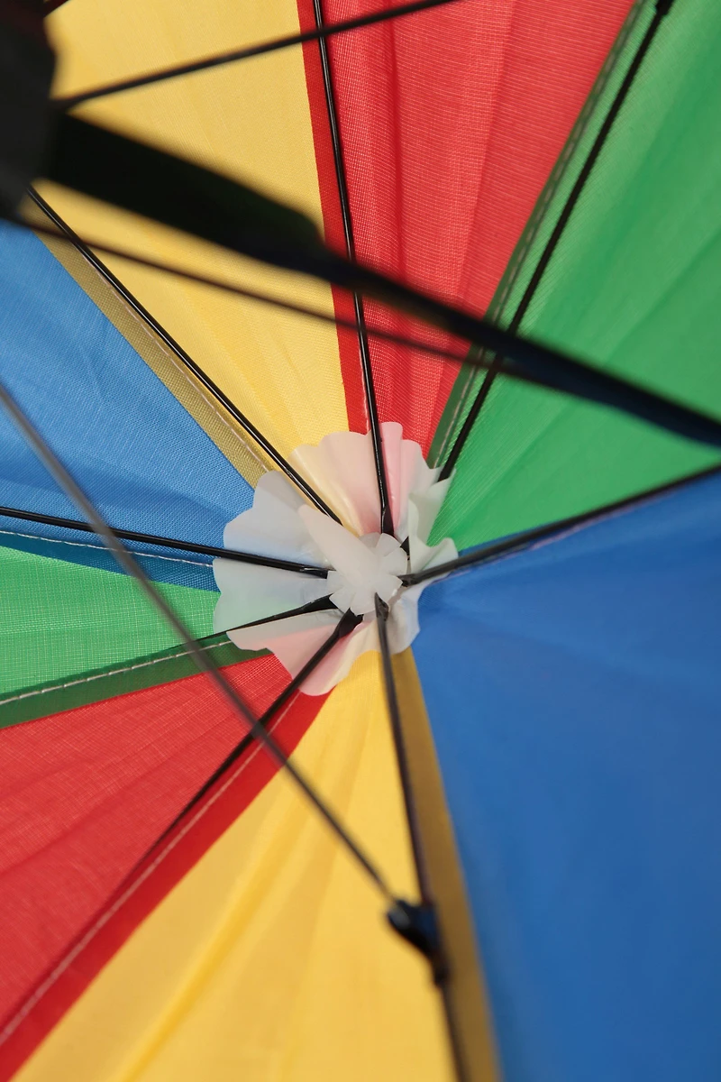 Umbrella Rainbow Hat