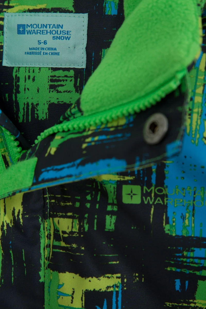 Downhill Kids Printed Ski Jacket