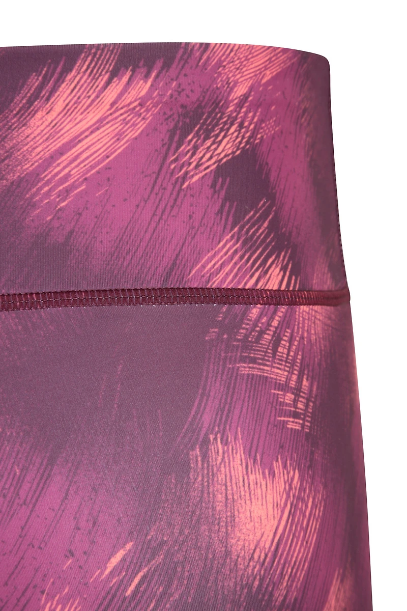 Patterned Womens High Rise Leggings