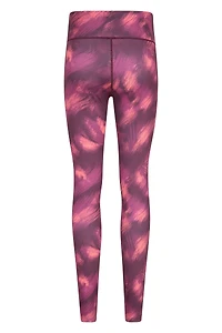 Patterned Womens High Rise Leggings