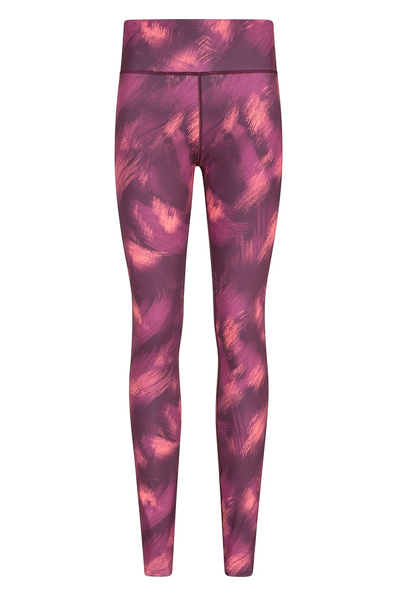 Patterned Womens High Rise Leggings