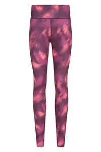 Patterned Womens High Rise Leggings