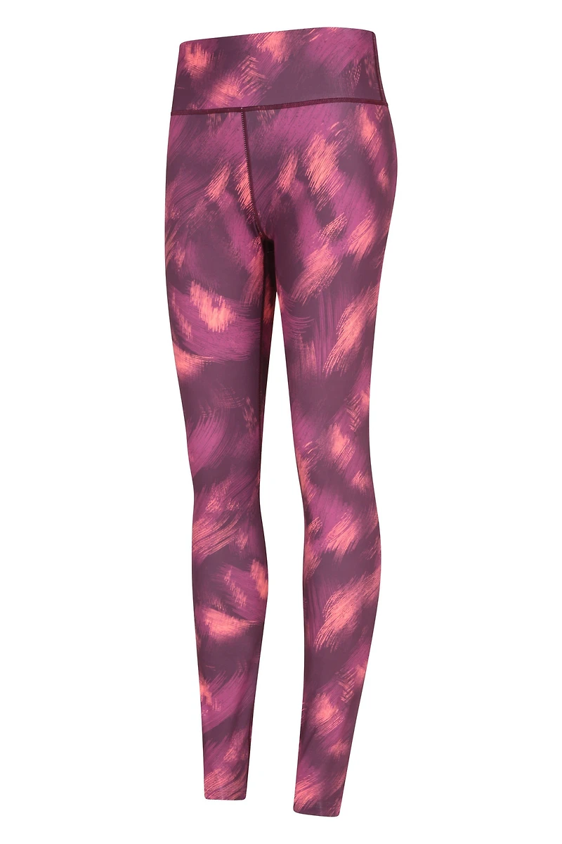 Patterned Womens High Rise Leggings