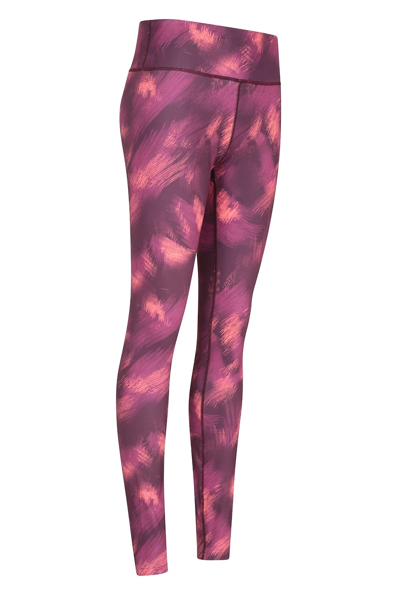 Patterned Womens High Rise Leggings