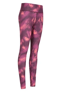 Patterned Womens High Rise Leggings