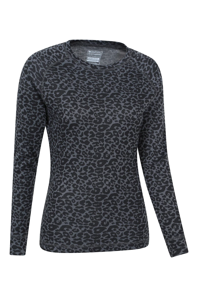 Talus Printed Womens Thermal Top