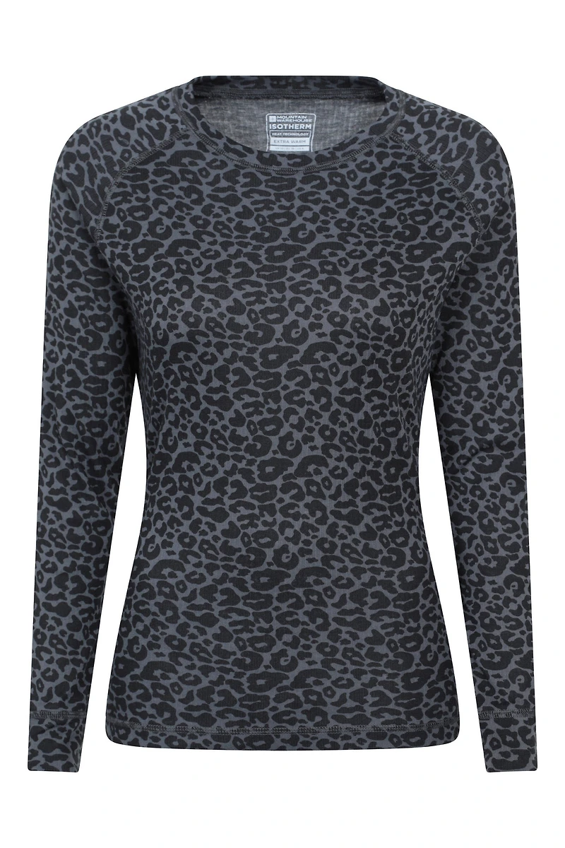 Talus Printed Womens Thermal Top