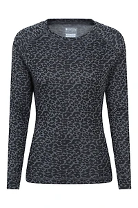 Talus Printed Womens Thermal Top