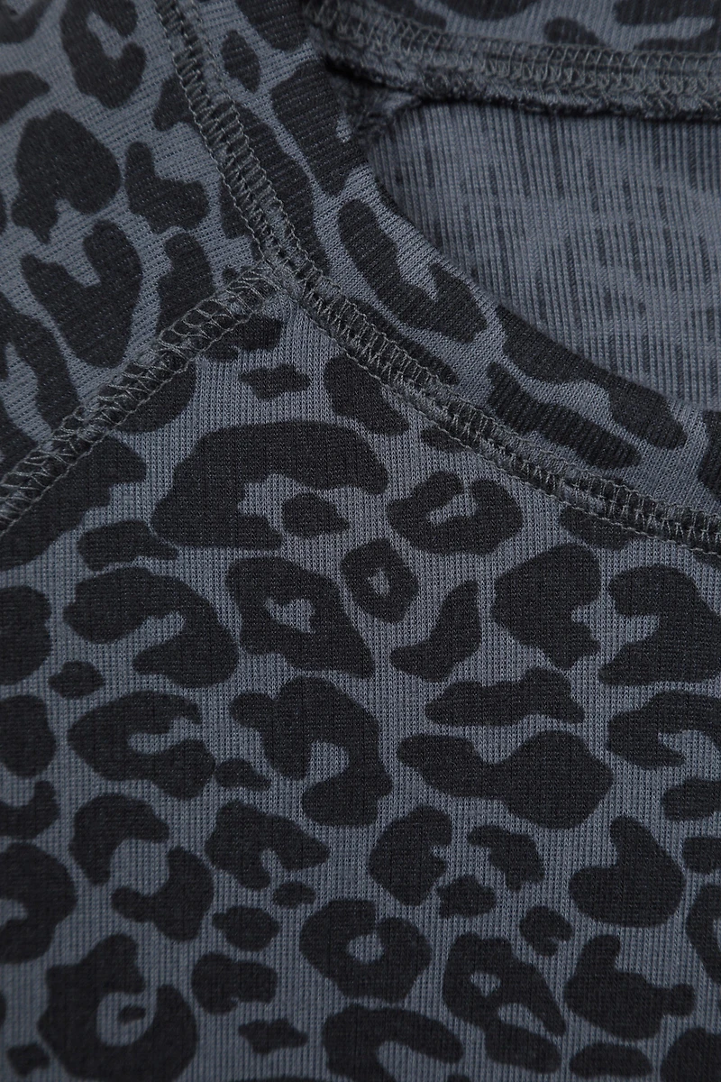 Talus Printed Womens Thermal Top