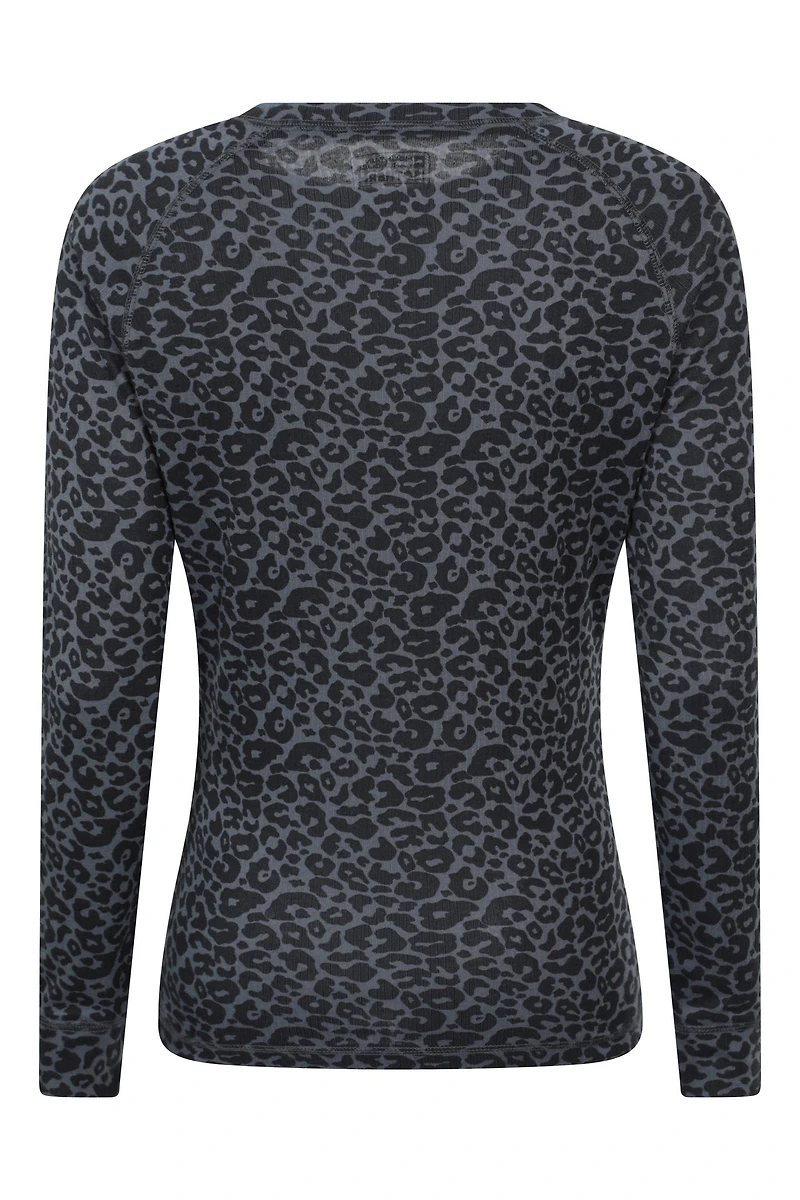 Talus Printed Womens Thermal Top