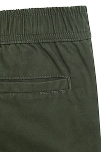 Pull Up Kids Jersey Lined Cargo Pants