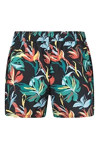Patterned Womens Stretch Boardshorts - Short