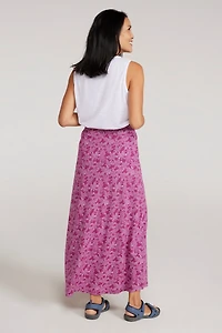 Shore Womens Long Jersey Skirt
