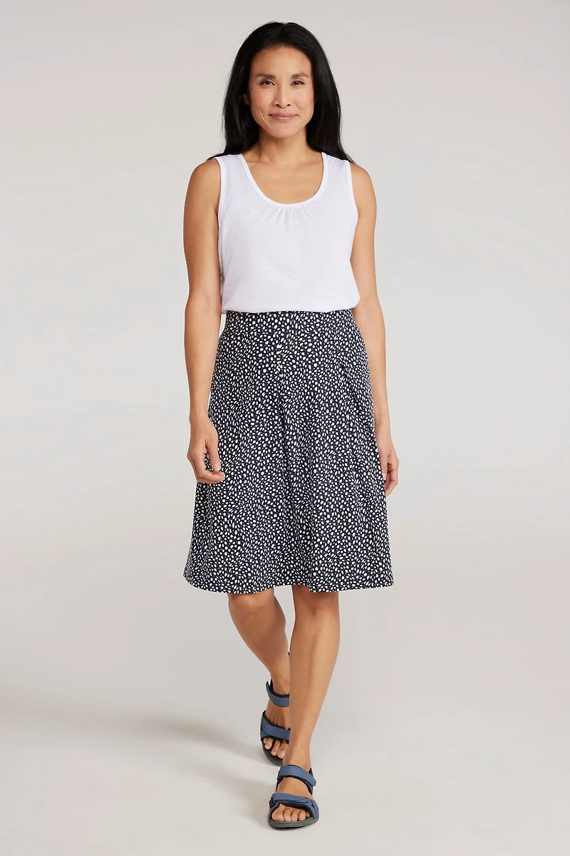 Waterfront Womens Jersey Skirt