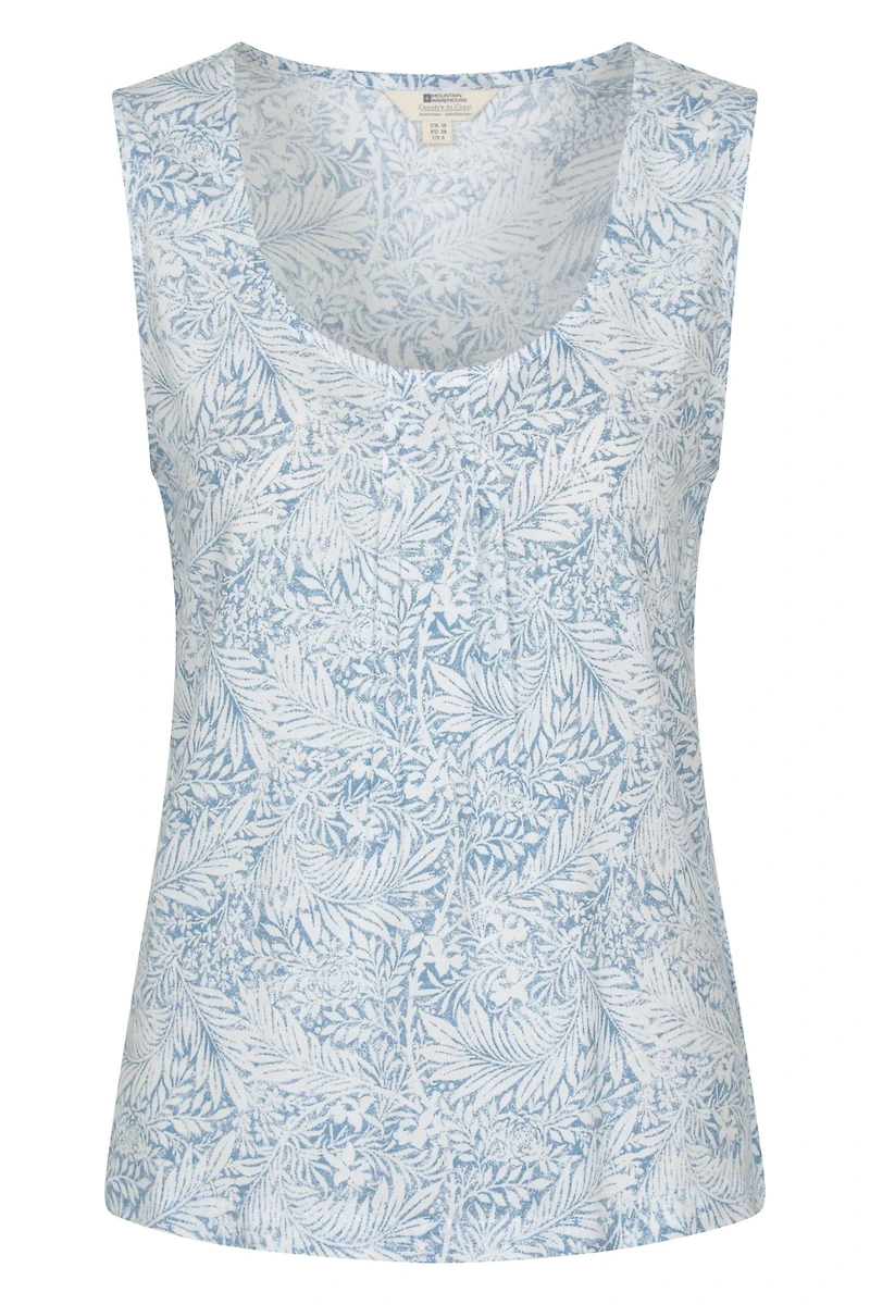 Orchid Printed Womens Tank Top