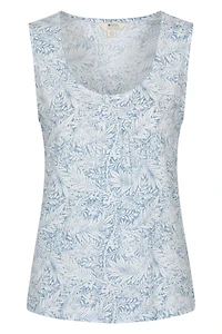 Orchid Printed Womens Tank Top