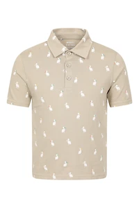 Printed Kids Polo Shirt