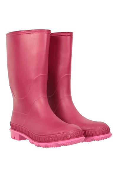 Plain Kids Rain Boots