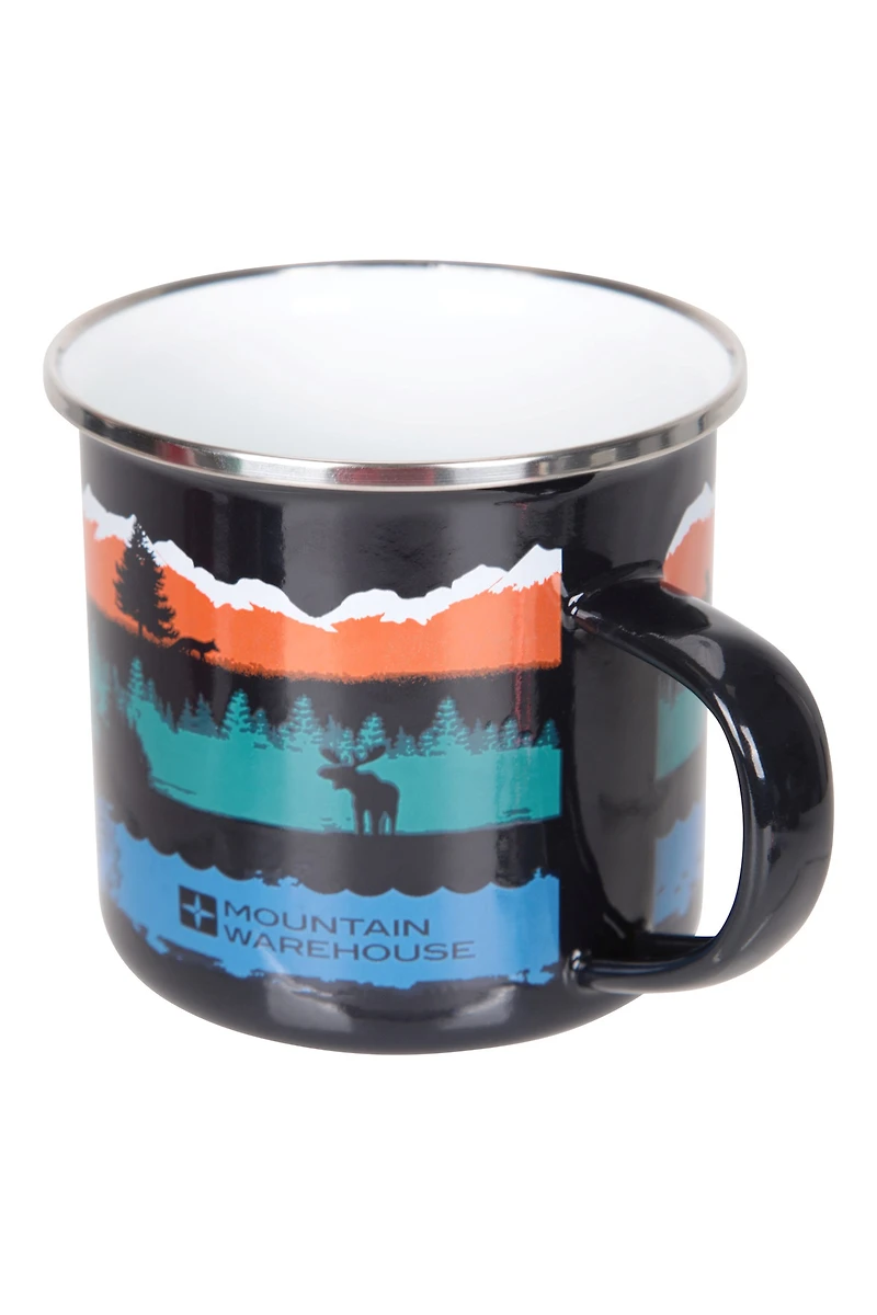Wildlife Enamel Mug
