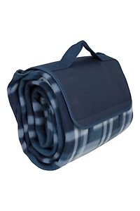 Patterned Fleece Picnic Mat - 120 x 140cm