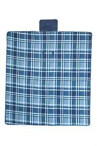 Patterned Fleece Picnic Mat - 120 x 140cm