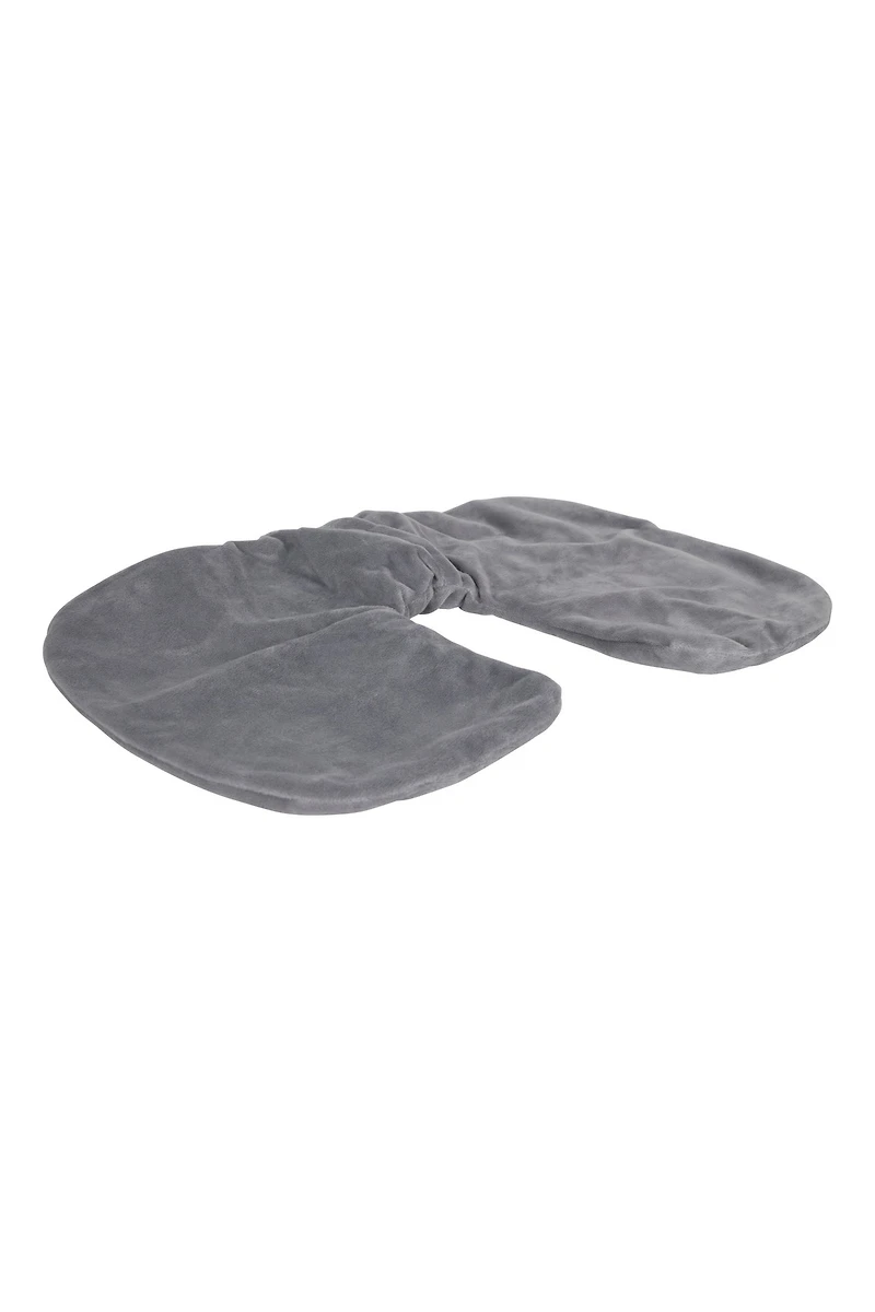 Easy Inflate Fleece Pillow