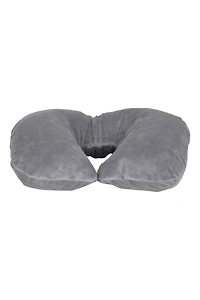 Easy Inflate Fleece Pillow