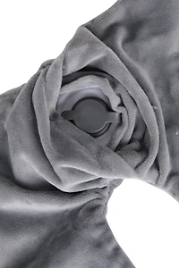Easy Inflate Fleece Pillow