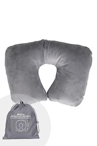 Easy Inflate Fleece Pillow
