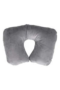 Easy Inflate Fleece Pillow