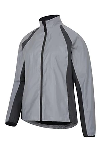 Shine 360° Reflective Womens Waterproof Jacket