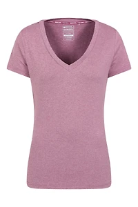 Vitality V Neck Womens Tee