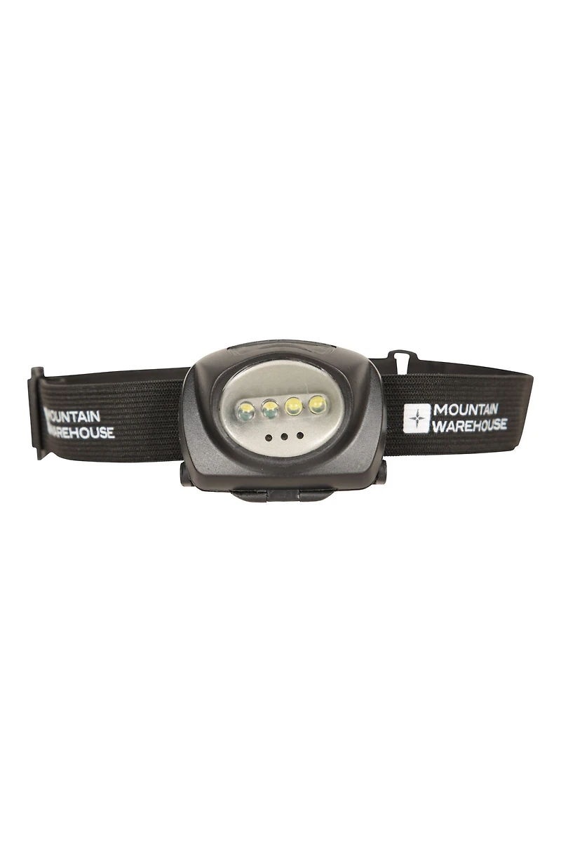 4 Red & 1 White LED Headlamp