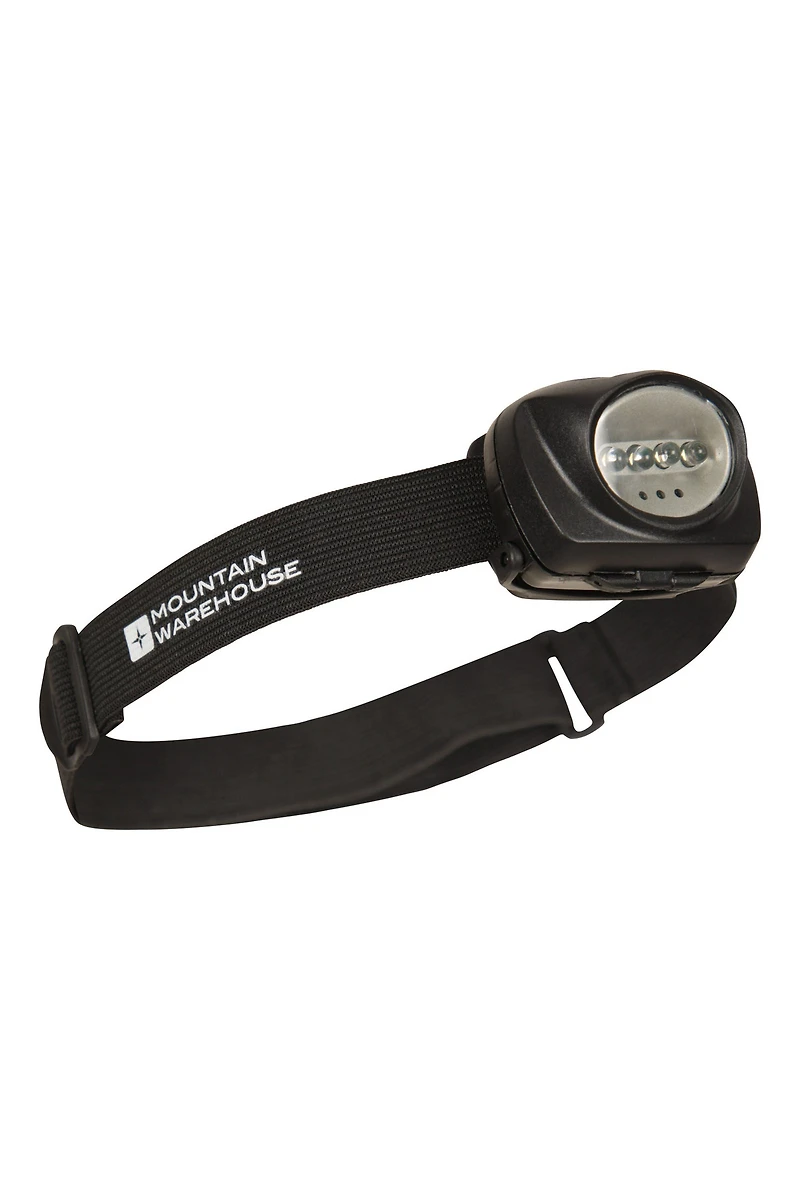 4 Red & 1 White LED Headlamp