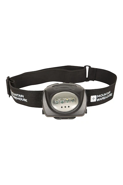 4 Red & 1 White LED Headlamp