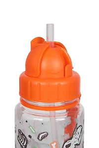 BPA Free Printed Flip Lid Kids Bottle - 12 oz