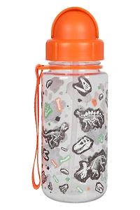BPA Free Printed Flip Lid Kids Bottle - 12 oz